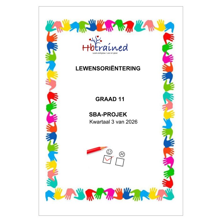 Lewensvaardighede (PSW) Gr. 11 Assesseringstaak 2026 Kwartaal 3