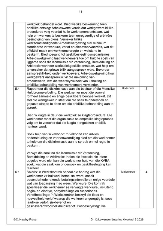 Lewensvaardighede (PSW) Gr. 12 Assesseringstaak 2026 Kwartaal 3 - Image 5