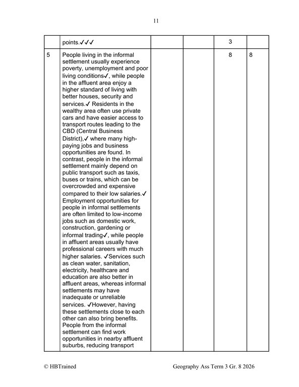 Social Sciences Geography Gr. 8 Assessment Task 2026 Term 3 - Image 5