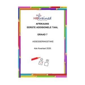Afrikaans EAT Gr. 7 Assesseringstaak 2026 Kwartaal 4