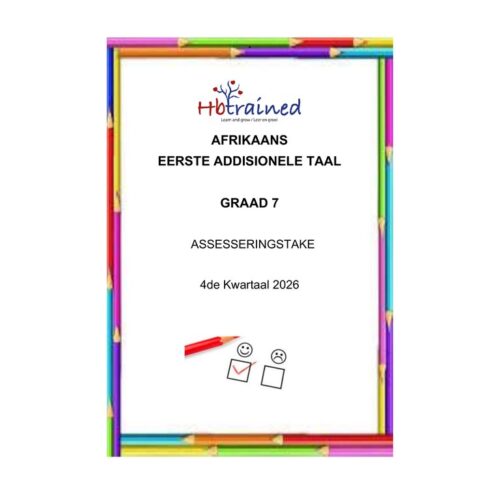 Afrikaans EAT Gr. 7 Assesseringstaak 2026 Kwartaal 4