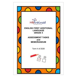 English FAL Gr. 5 Assessment Task 2026 Term 4