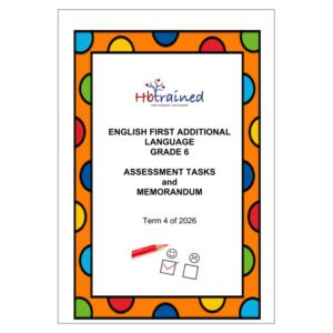English FAL Gr. 6 Assessment Task 2026 Term 4