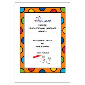 English FAL Gr. 8 Assessment Task 2026 Term 4