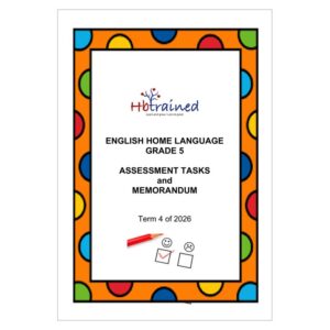 English Home Language Gr. 5 Assessment Task 2026 Term 4
