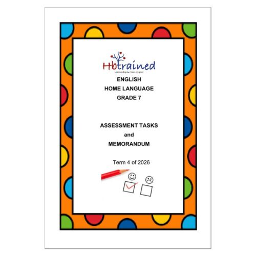 English Home Language Gr. 7 Assessment Task 2026 Term 4