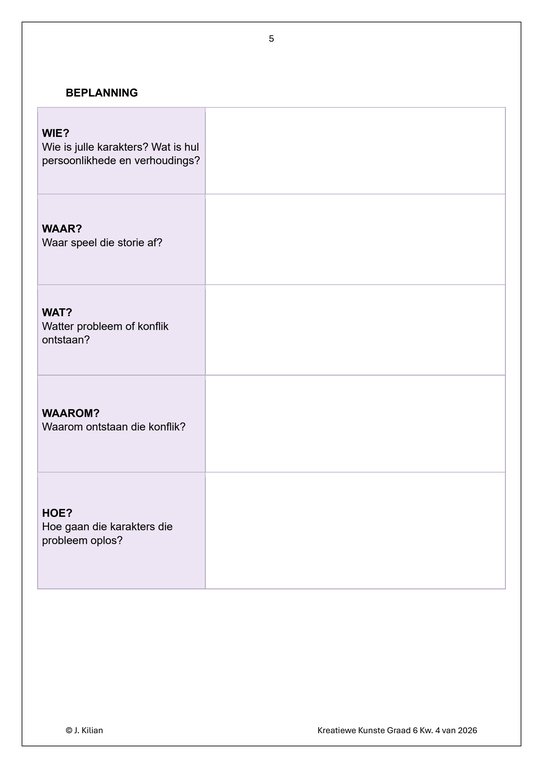 Dans Drama Musiek (DDM) Gr. 6 Assesseringstaak 2026 Kwartaal 4 - Image 3