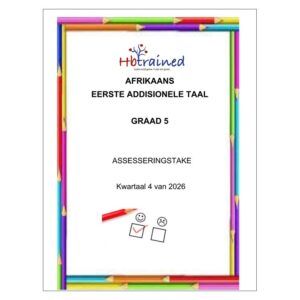 Afrikaans EAT Gr. 5 Assesseringstaak 2026 Kwartaal 4
