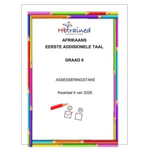 Afrikaans EAT Gr. 6 Assesseringstaak 2026 Kwartaal 4