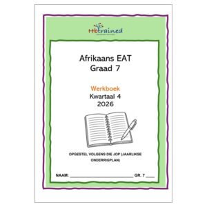 Afrikaans EAT Gr. 7 2026 Kwartaal 4 Werkboek