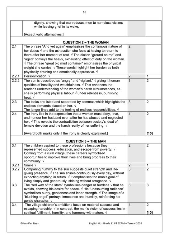 English Home Language Gr. 11 Assessment Task 2026 Term 4 Paper 2 - Image 3