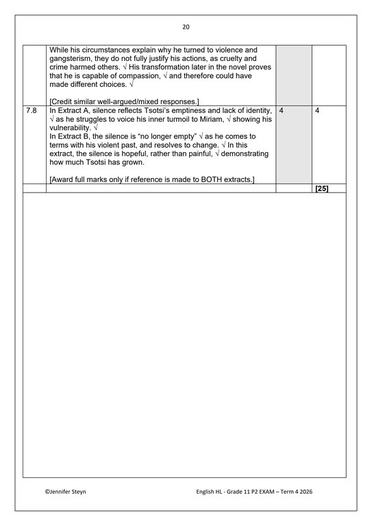 English Home Language Gr. 11 Assessment Task 2026 Term 4 Paper 2 - Image 4