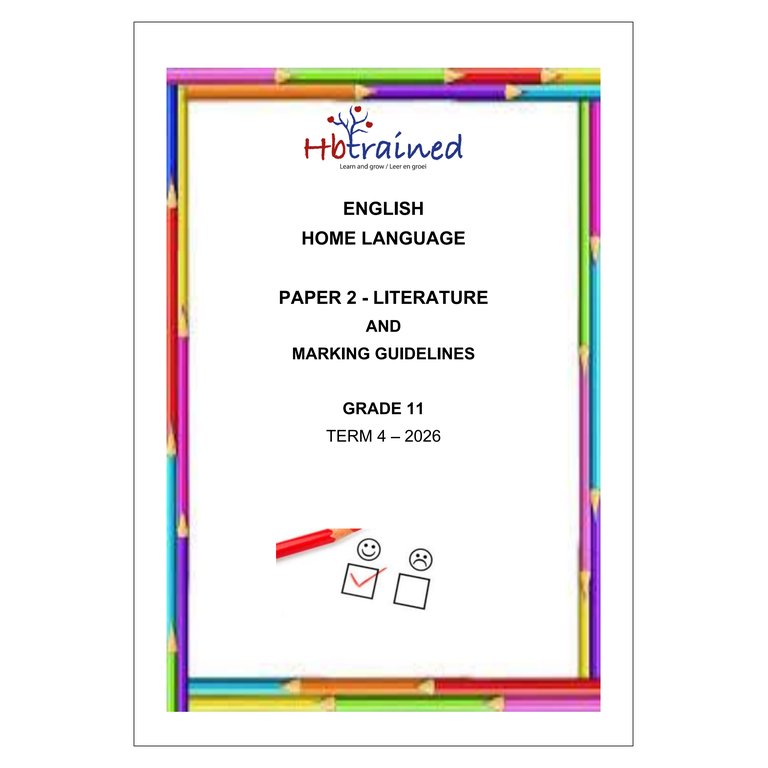 English Home Language Gr. 11 Assessment Task 2026 Term 4 Paper 2