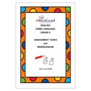 English Home Language Gr. 9 Assessment Task 2026 Term 4