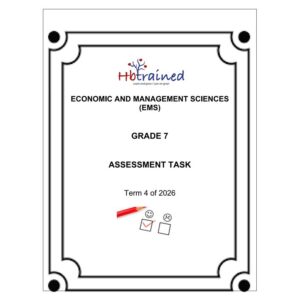 Economic and Management Sciences Gr. 7 Assessment Task 2026 Term 4