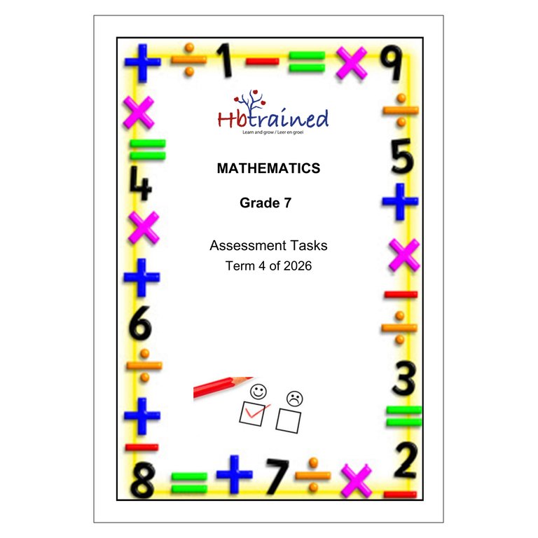 Mathematics Gr. 7 Assessment Task 2026 Term 4
