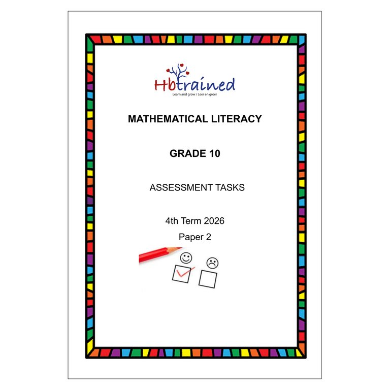 Mathematical Literacy Gr. 10 Assessment Task 2026 Term 4 Paper 2