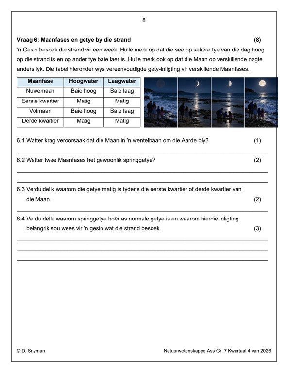 Natuurwetenskap Gr. 7 Assesseringstaak 2026 Kwartaal 4 - Image 5