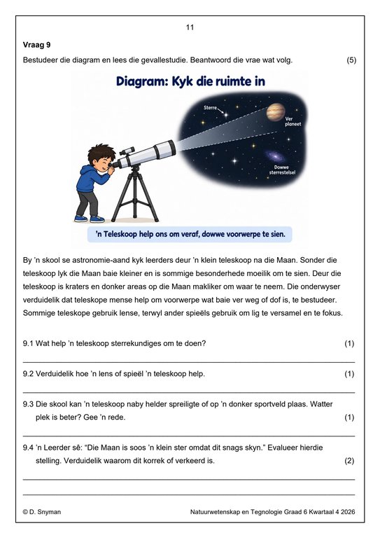 Natuurwetenskap en Tegnologie Gr. 6 Assesseringstaak 2026 Kwartaal 4 - Image 5