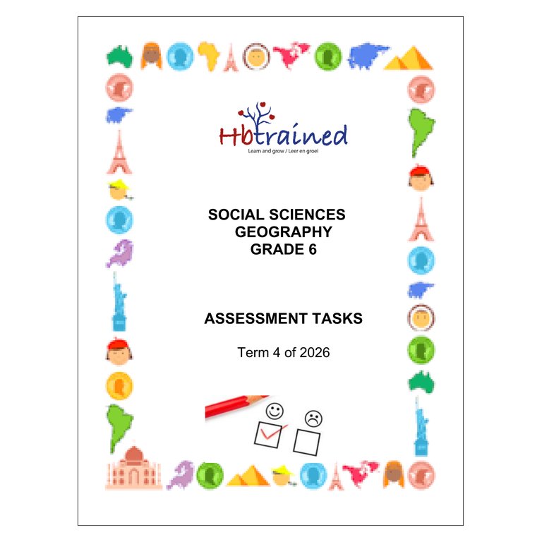 Social Sciences Geography Gr. 6 Assessment Task 2026 Term 4