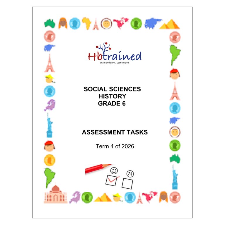 Social Sciences History Gr. 6 Assessment Task 2026 Term 4