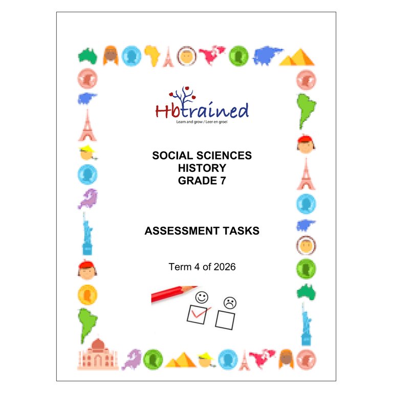 Social Sciences History Gr. 7 Assessment Task 2026 Term 4