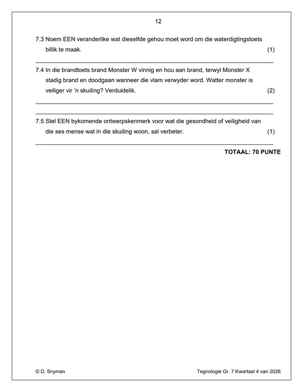 Tegnologie Gr. 7 Assesseringstaak 2026 Kwartaal 4 - Image 4